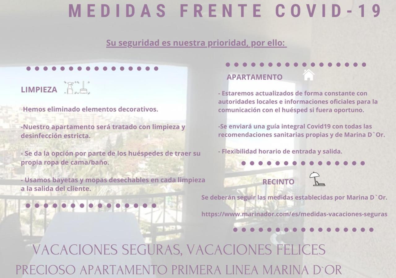 Precioso apartamento PRIMERA LINEA Marina D'or Oropesa del Mar Exterior foto